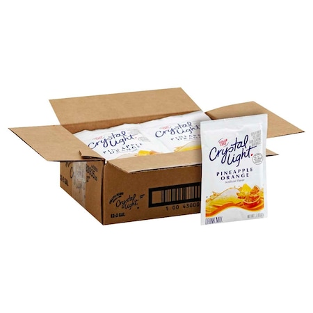 Crystal Light Crystal Light Pineapple Orange Beverage Mix Packet Makes 2 gal., PK12 83935